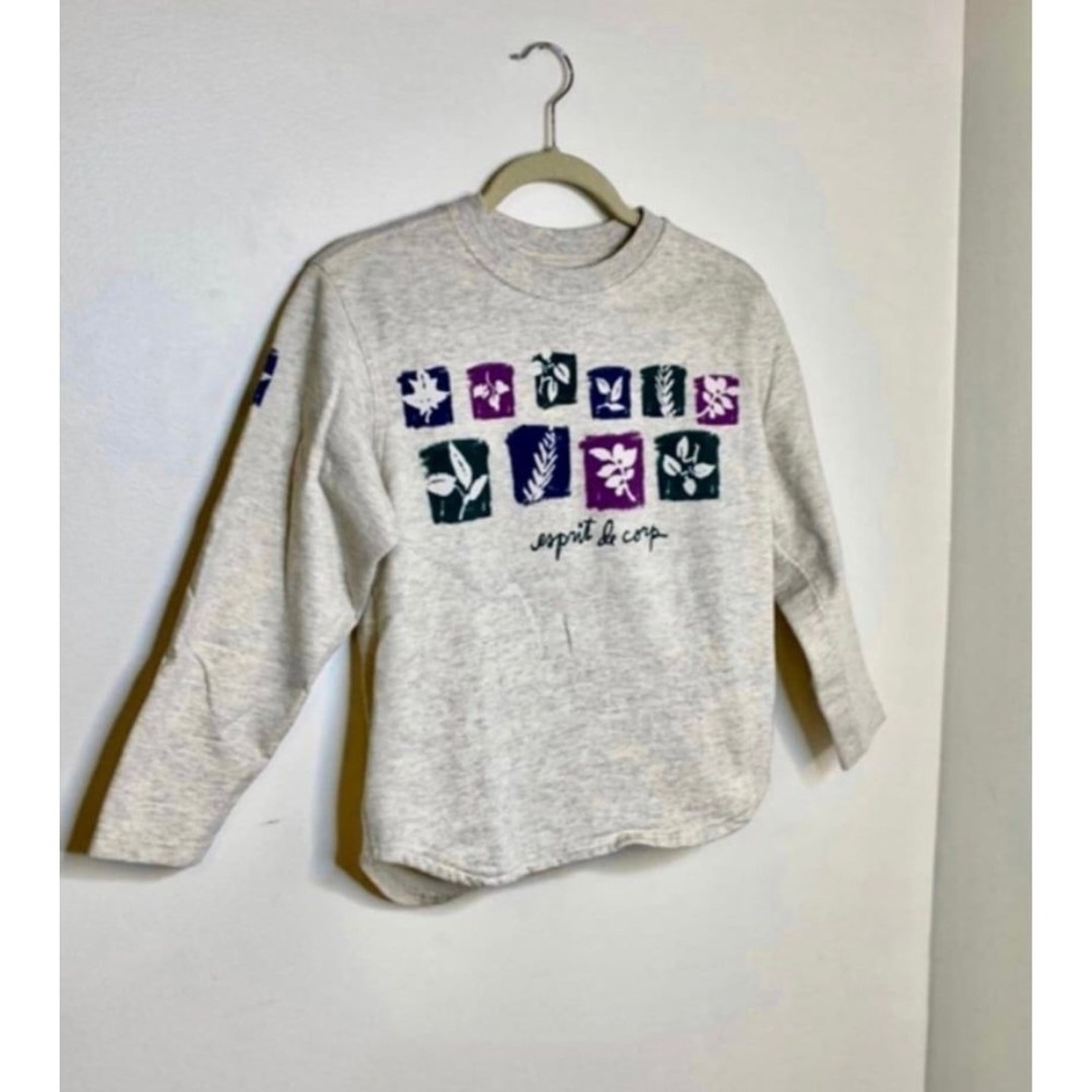 Vintage 1990s Esprit Kids‎ Crewneck Nature Sweatshirt